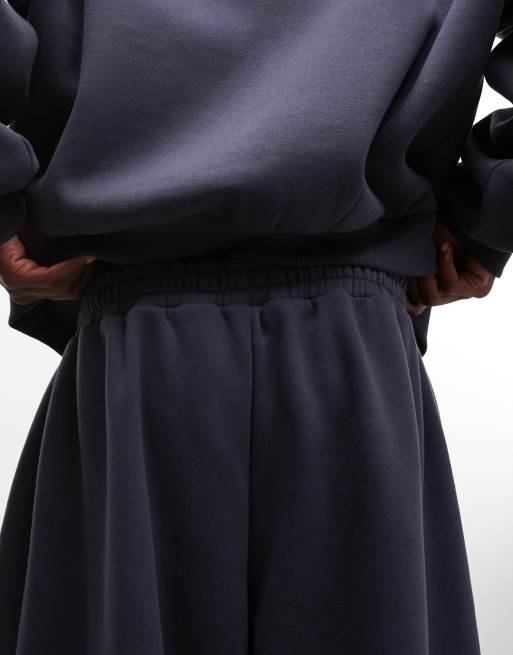COLLUSION XL baggy trackies in navy, 5 of 5