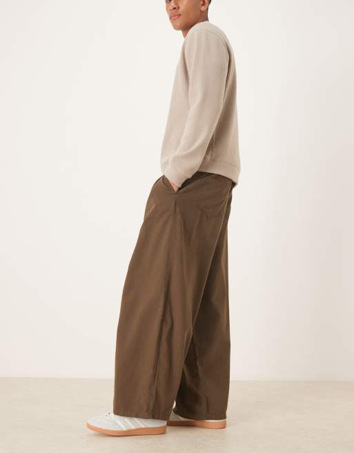 COLLUSION XL balloon pants in khaki | ASOS