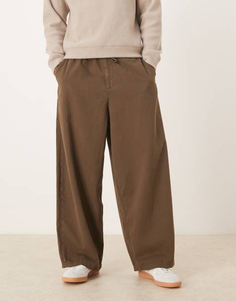 COLLUSION XL balloon trouser in khaki
