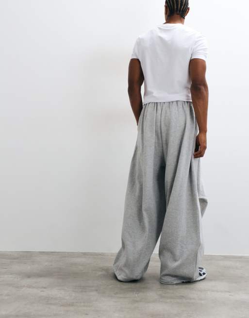 COLLUSION XL jogger baggy grigio mélange, 5 di 5