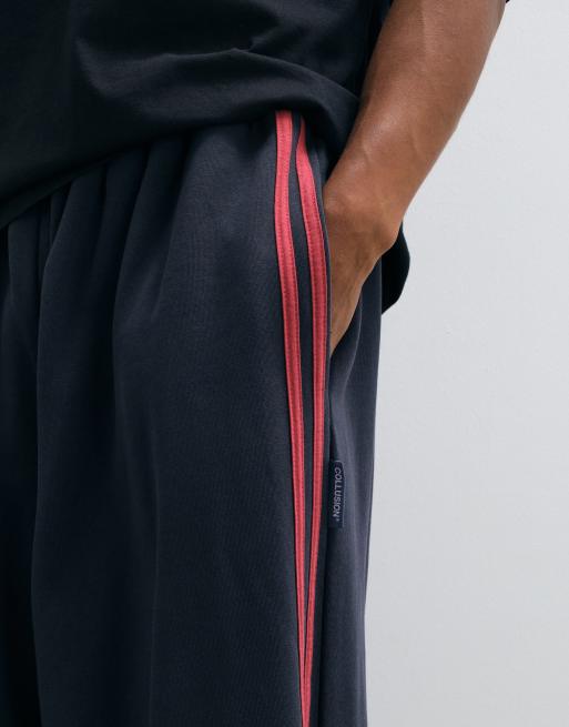 Collusion XL sportieve baggy jogger in antracietgrijs, 3 van 5