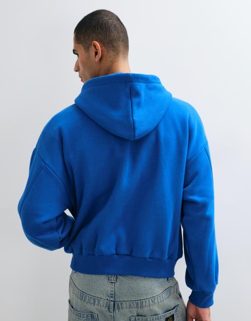 COLLUSION Zip-Hoodie in Kobaltblau, 5 von 10