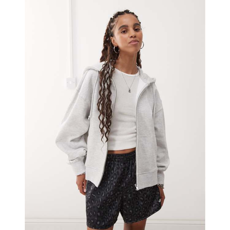✩*⋆ Hot Leathers Skull and Crossbones Zip-Up Hooded Sweat Shirt