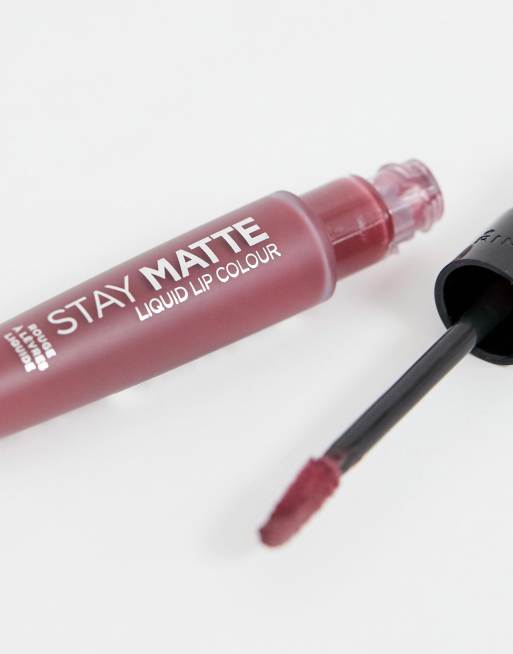 Color de labios líquido Stay Matte 5,5 ml Urban Affair de Rimmel, 2 de 4