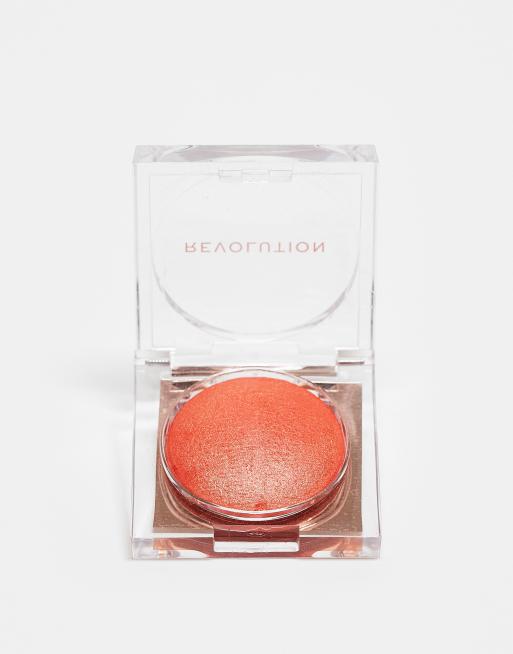 Colorete Beam Bright de Revolution: Tono Orange Crush