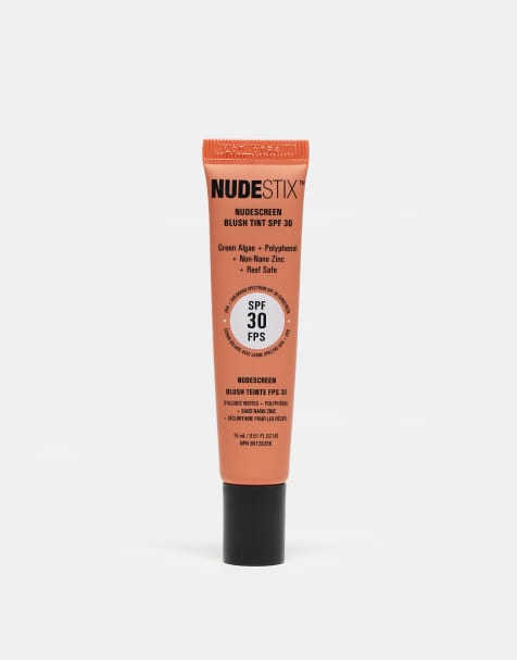 Colorete con FPS 30 Nudescreen de NUDESTIX: Tono Peaches N' Sol - view 1