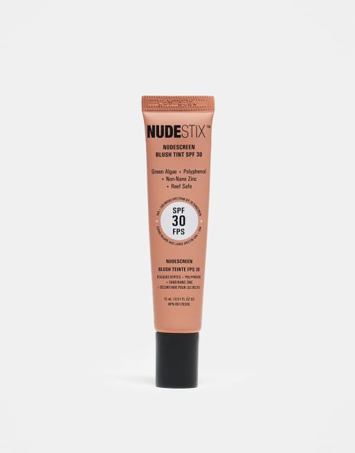Colorete con FPS 30 Nudescreen de NUDESTIX: Tono Sunkissed