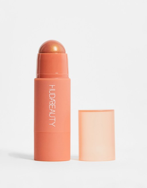 Colorete en barra Cheeky Tint de Huda Beauty: Tono Perky Peach
