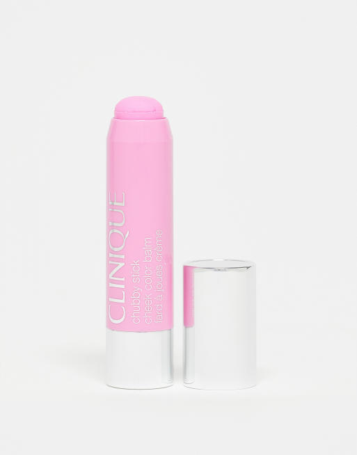 Colorete en barra Chubby Stick Cheek Colour Balm de Clinique: Tono Poppin' Pink, 1 de 4