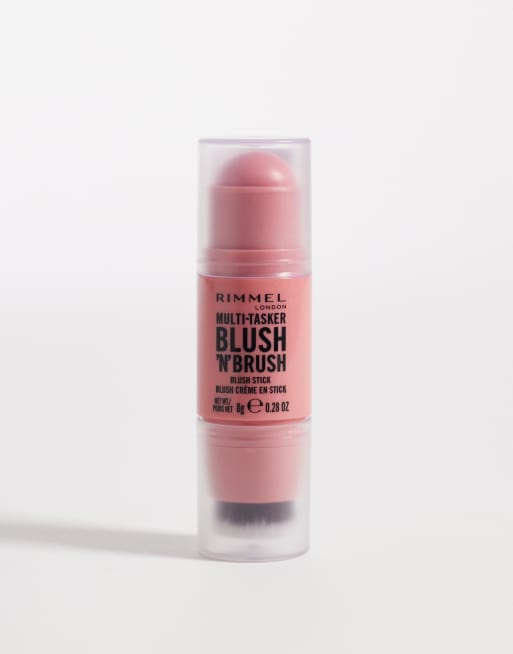 Colorete en barra Multi-Tasker Blush'N'Brush de Rimmel London: Tono Cotton Candy