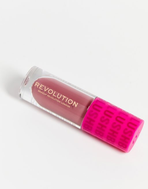 Colorete en crema Blush Bomb de Revolution: Tono Rose Lust, 3 de 4