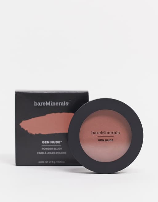 Colorete en polvo Gen Nude de bareMinerals: Tono But First Coffee