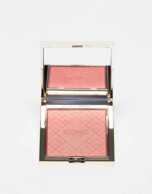 Colorete iluminador Kissed by the Sun de Iconic London: Tono Hot Stuff