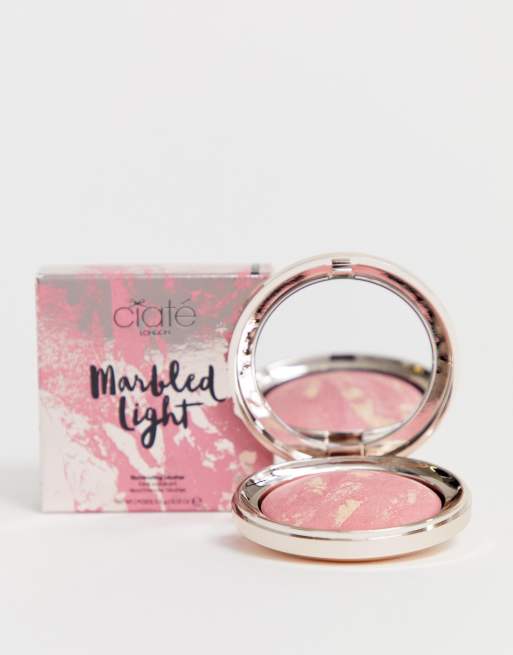 Colorete iluminador Marbled Light exclusivo de Ciate London X ASOS - Dusk