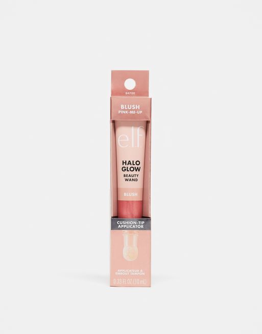 Colorete líquido Halo Glow Beauty Wand de e.l.f.: Tono Pink-Me-Up