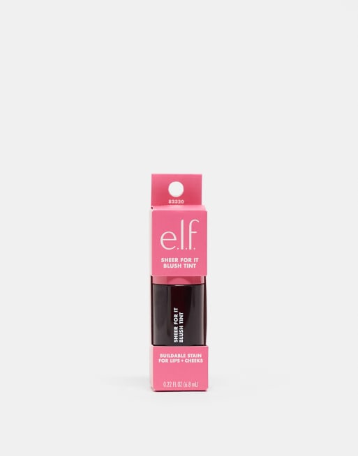 Colorete líquido Sheer for It de e.l.f.: Tono Left on Red
