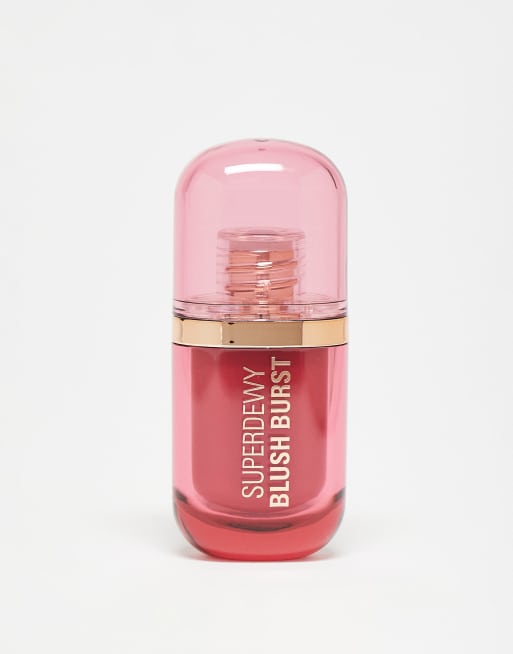 Colorete líquido Superdewy Blush Burst de Revolution: Tono Rose all Day
