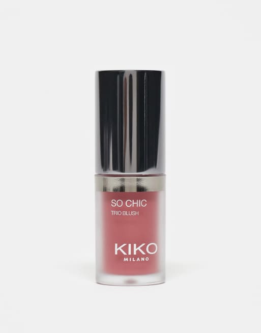 Colorete Skin Lover So Chic Trio de KIKO Milano: Tono 04 Ruby Bliss