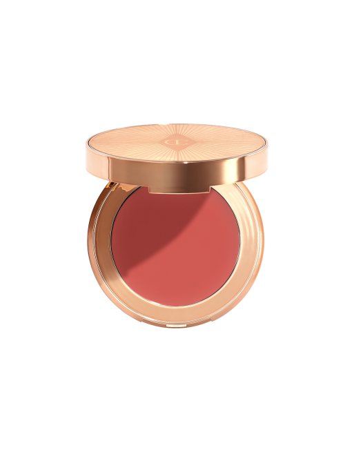 Colorete y tinte de labios Beautiful Skin Island Glow de Charlotte Tilbury: Tono Beach Peach Glow