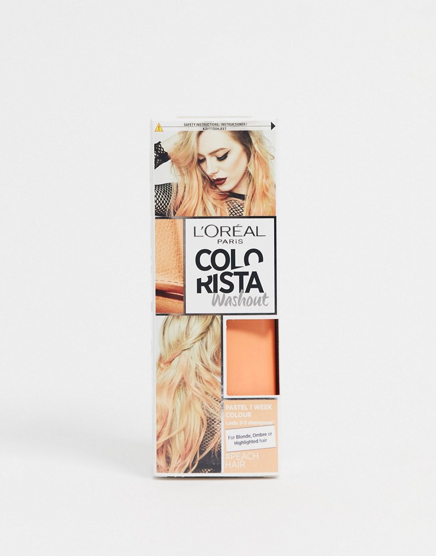 Colorista washout hårfarve - Peach fra L'Oreal Paris-Orange