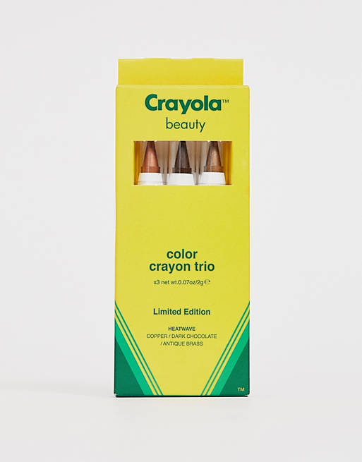 Colour Crayon Trio Heat Wave fra Crayola - Ansigtsfarveblyanter
