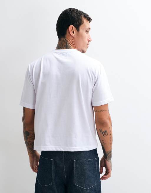 Colt boxy fit western suited & booted t-shirt in white, 5 of 5