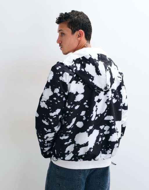 Colt drifter printed water resistant hooded windbreaker jacket in multi, 4 of 5