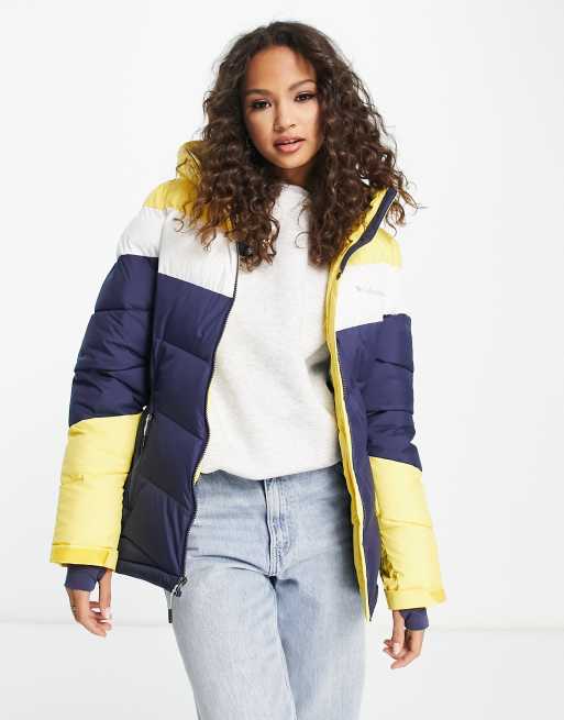 Veste columbia online jaune