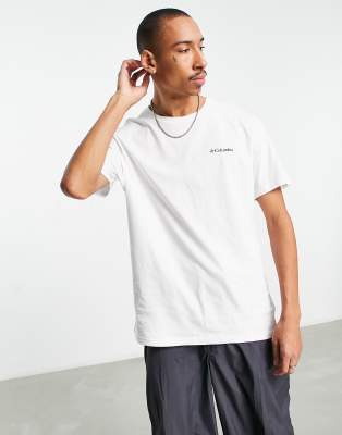Alpine Way - T-shirt bianca con stampa sul retro - In esclusiva per ASOS-Bianco - Columbia T-shirt donna  - immagine3