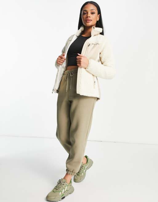 Columbia Archer Ridge II full zip fleece in cream | ASOS