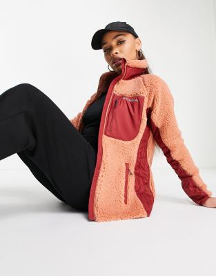 Columbia Archer Ridge II full zip fleece in pink - ASOS Price Checker