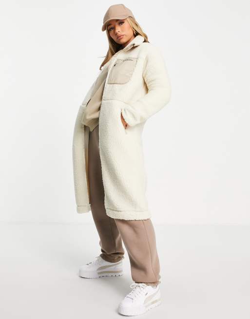 Columbia Archer Ridge long jacket in cream