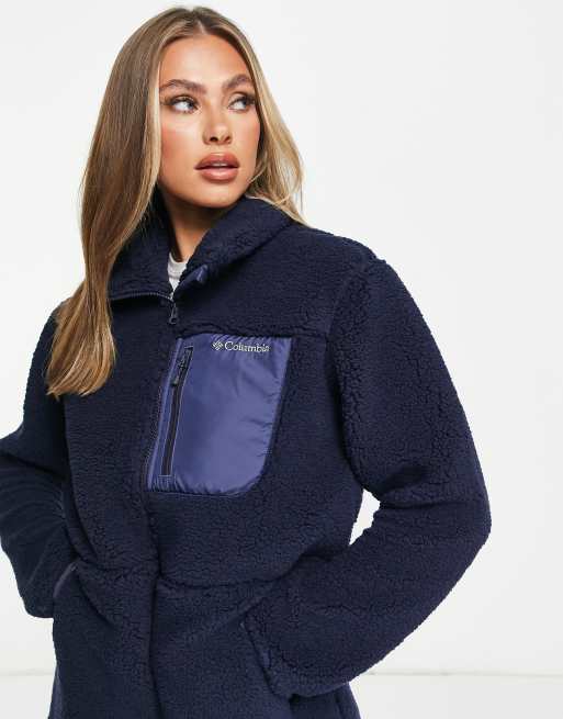 Columbia Archer Ridge long jacket in navy