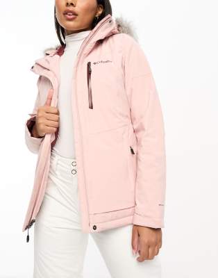 Columbia - Ava Alpine - Isolierte Skijacke in Rosa