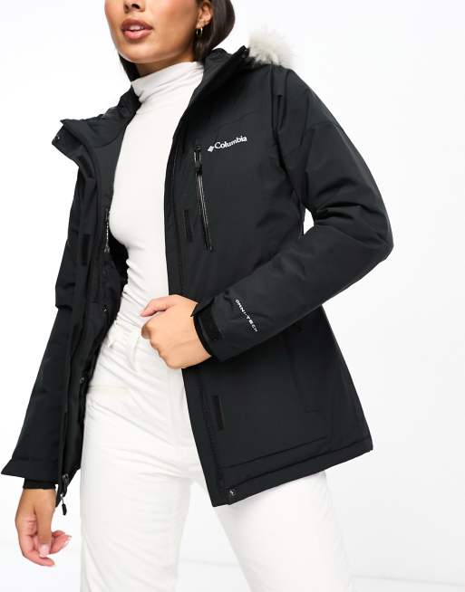 Columbia – Ava Alpine – Isolierte Skijacke in Schwarz