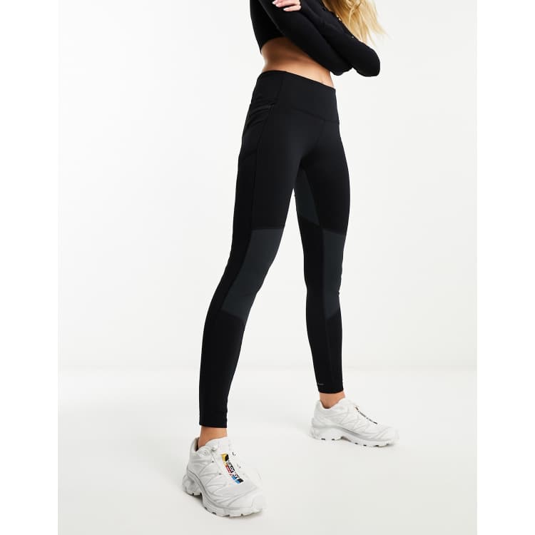 Black Hiking/Walking Women's Activewear Leggings