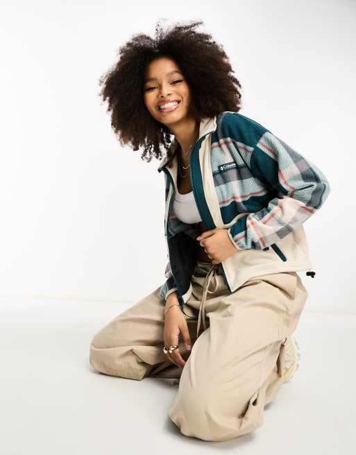 Columbia – Back Bowl – Fleece-Jacke mit Karomuster
