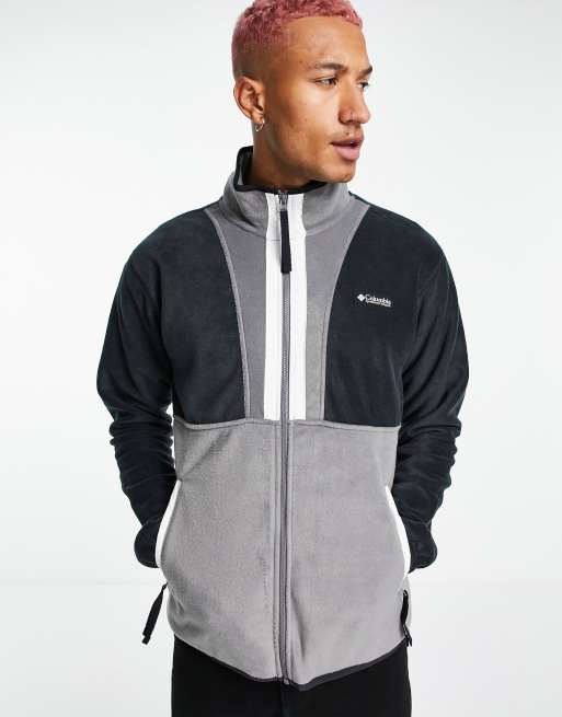 Columbia Back Bowl Fleece Lightweight Grey