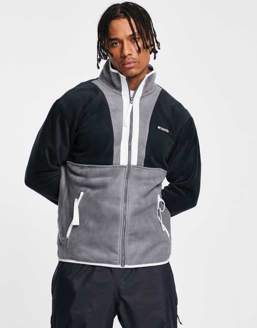 Columbia Back Bowl Full Zip Fleece (Black/Dark Stone)