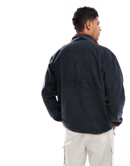 Columbia - Backbowl II - Giacca in pile nera con zip, 3 di 4