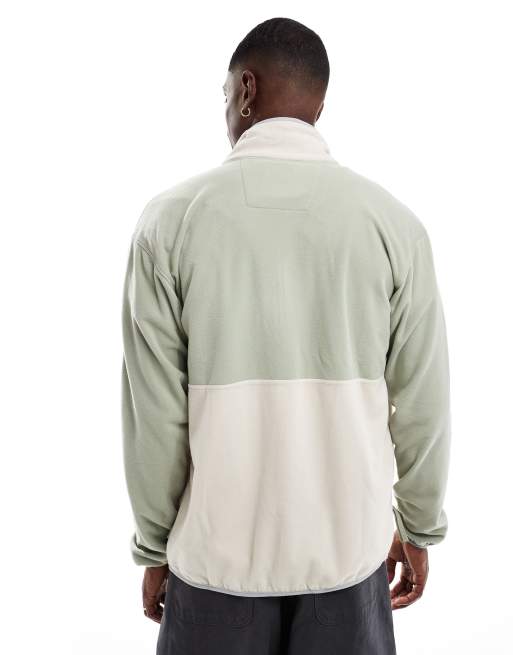 Columbia - Backbowl II - Grøn og let fleecetrøje i polyester, 4 af 4