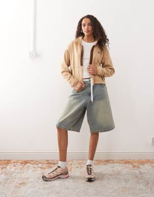 Columbia - Backbowl II - Jacke aus Fleece in Beige mit Reißverschluss-Neutral