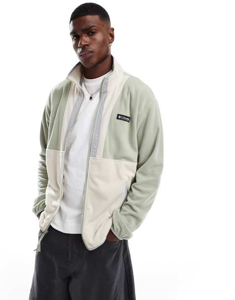 Columbia Backbowl II Lightweight FZ polyfleece in green - view 1