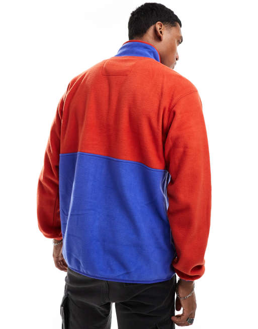 Columbia - Backbowl II - Rød fleece-trøje med gennemgående lynlås, 3 af 4