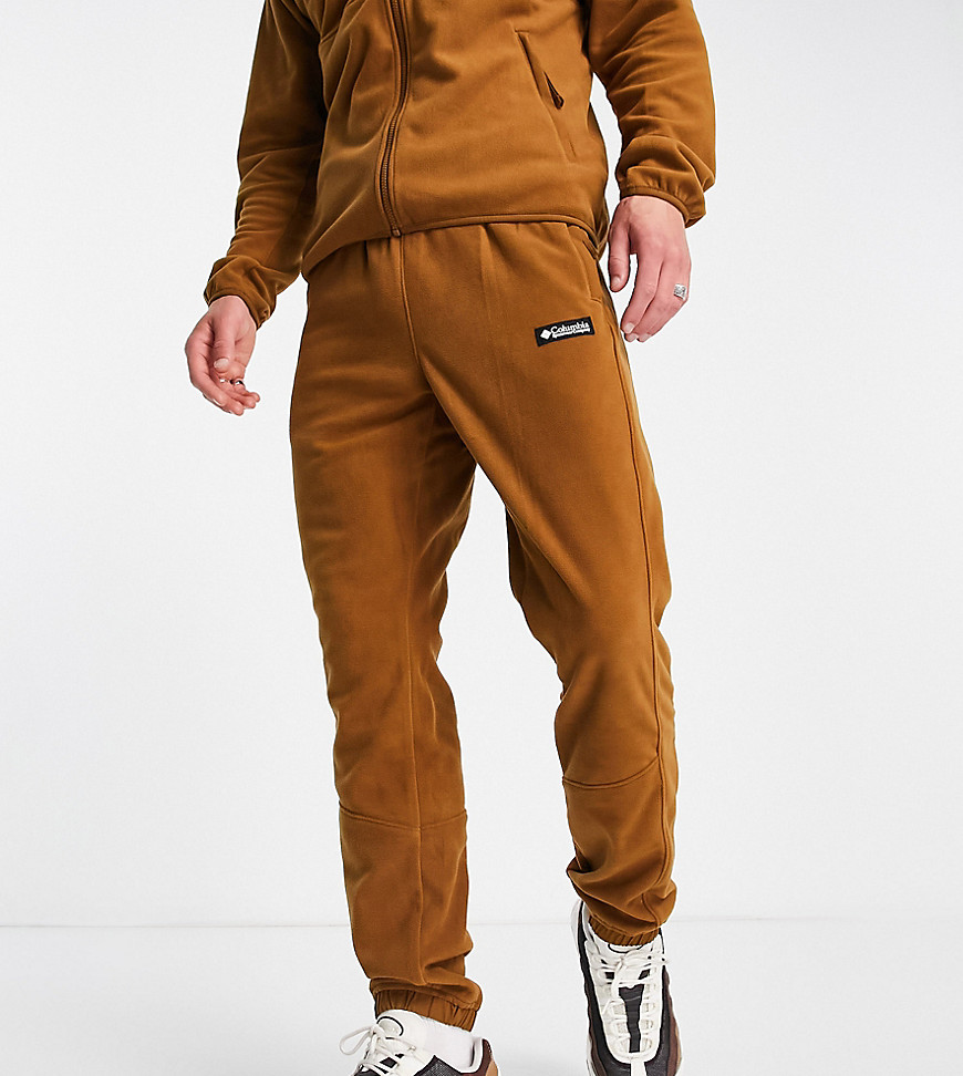 Columbia Backbowl joggers in brown Exclusive at ASOS