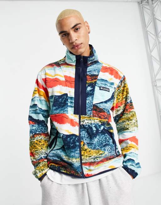 Columbia - Backbowl - Lichtgewicht fleece met ritssluiting in multi