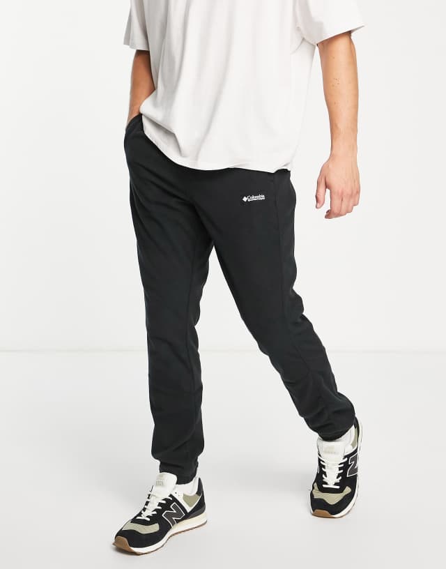 Columbia Backbowl sweatpants in black Exclusive at ASOS