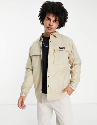 Columbia - Ballistic Ridge - Camicia giacca in tessuto isolante color pietra