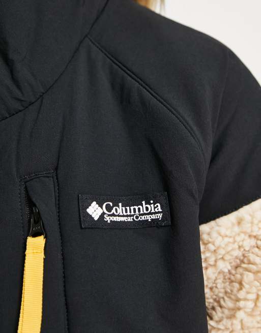 Columbia – Ballistic Ridge – Ljusbeige fleecejacka med dragkedja, 3 av 4