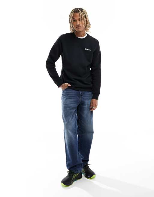 Columbia Barton Springs back print sweat in black, 2 of 4